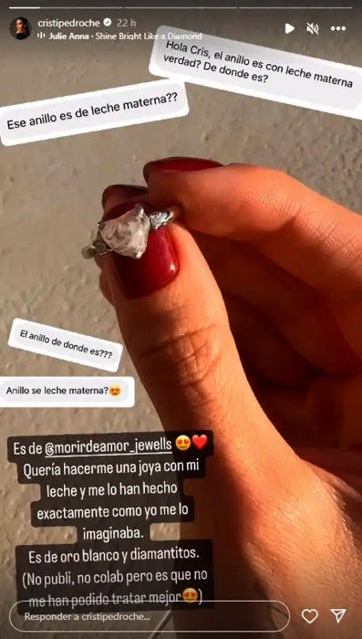 La joia ha generat molts comentaris - Instagram