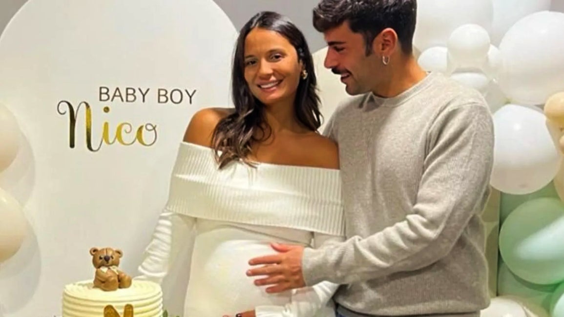 Lara i Hugo també van compartir fotos de la baby shower - Instagram