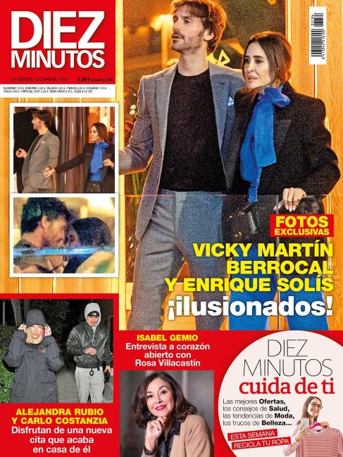 Primeres fotos de Vicky Martín Berrocal i el nou xicot - Diez Minutos