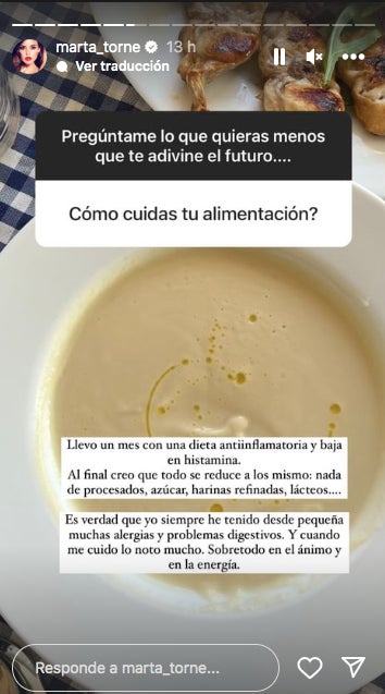 Qué dieta hace Marta Torné_ - Instagram