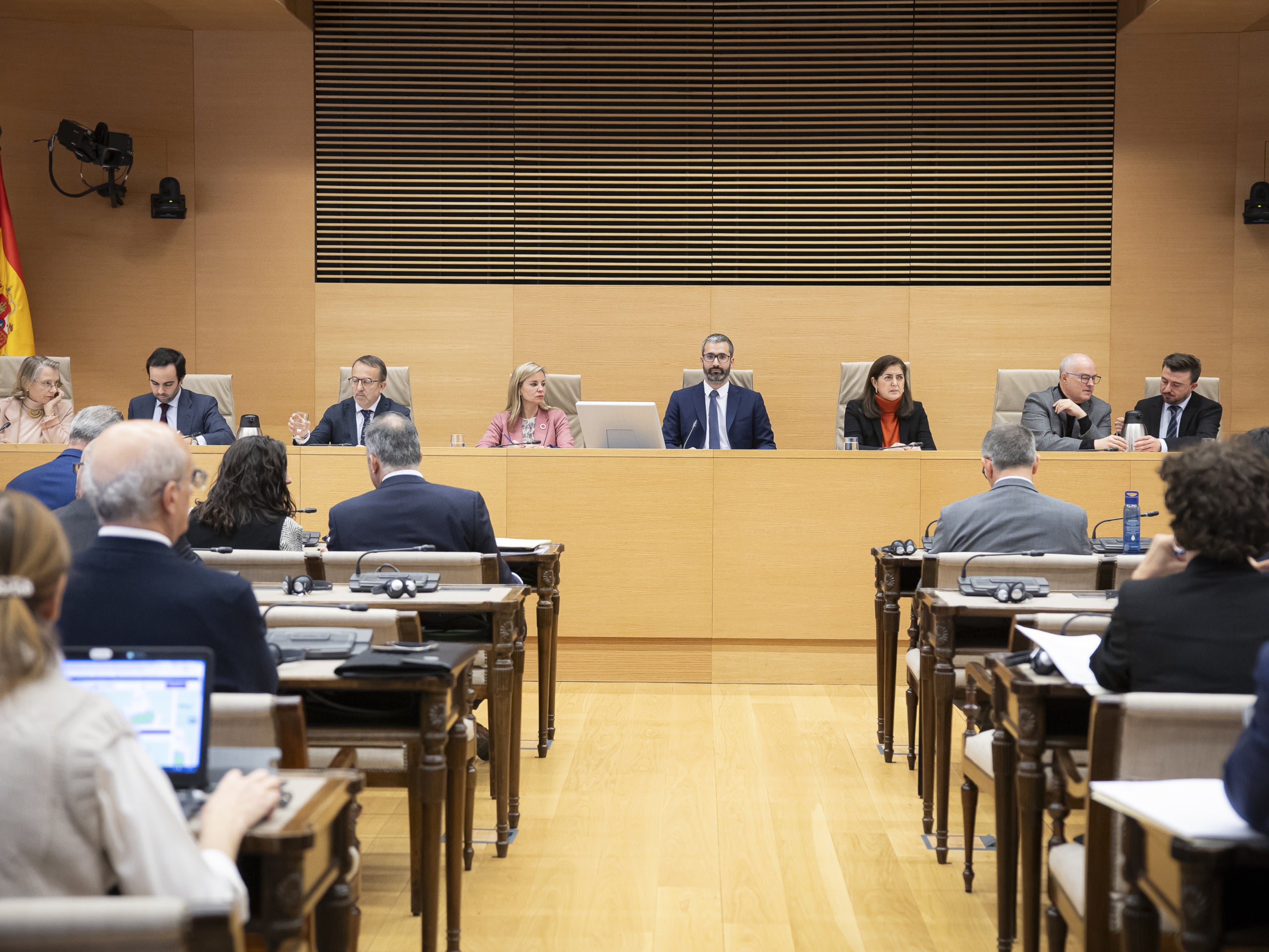 Una imatge general de la comissió de Justícia ue ha debatut el dictamen de la llei d'amnistia/Miquel Vera/ACN