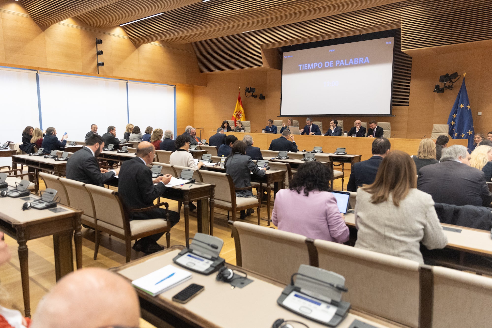 La comissió de Justícia del Congrés, durant el debat de l'acord per la llei d'amnistia / Eduardo Parra / Europa Press