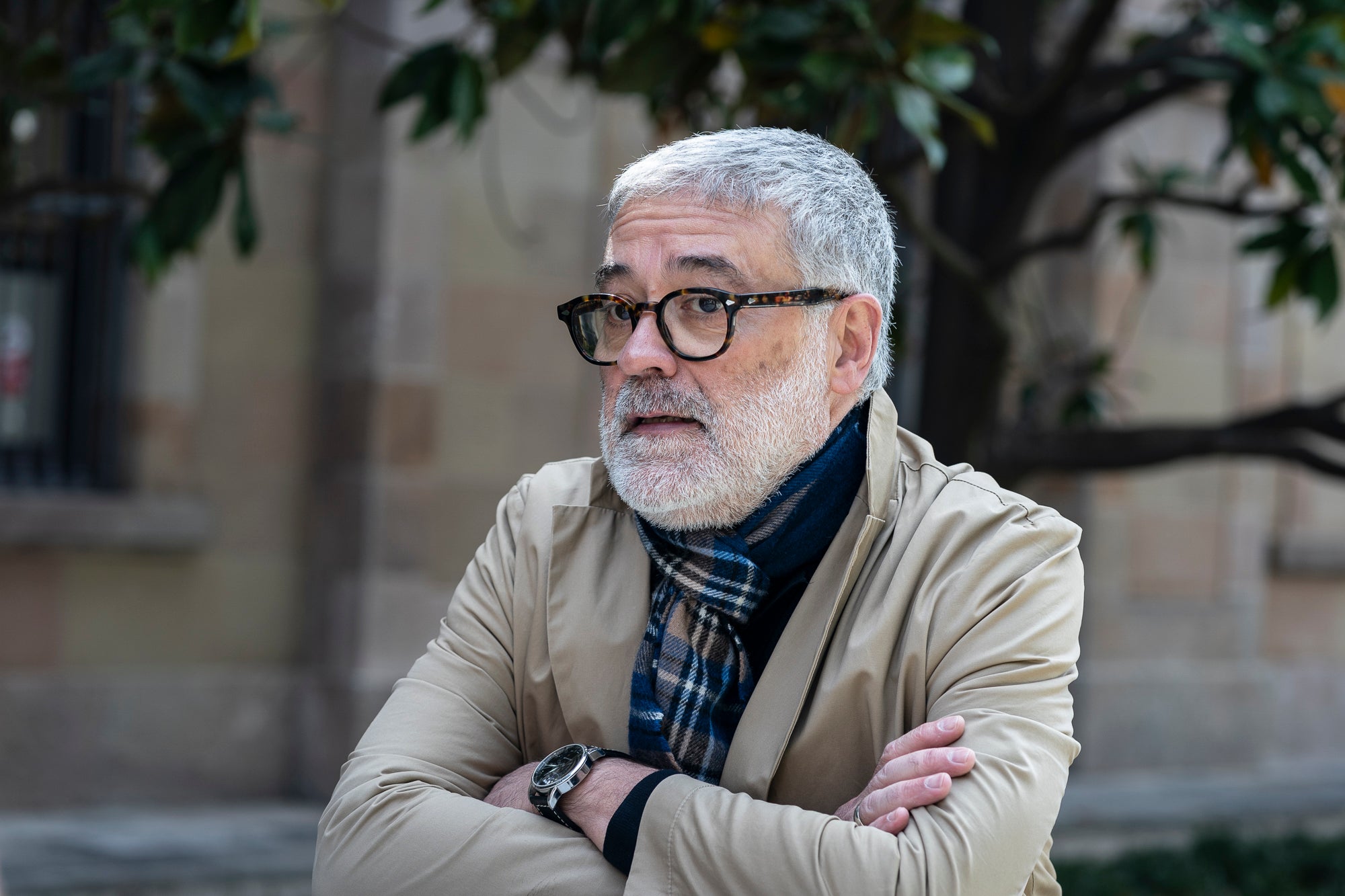 Carles Riera, Diputat del Parlament de Catalunya per la CUP-NCG. Barcelona 21-03-2024 / Mireia Comas