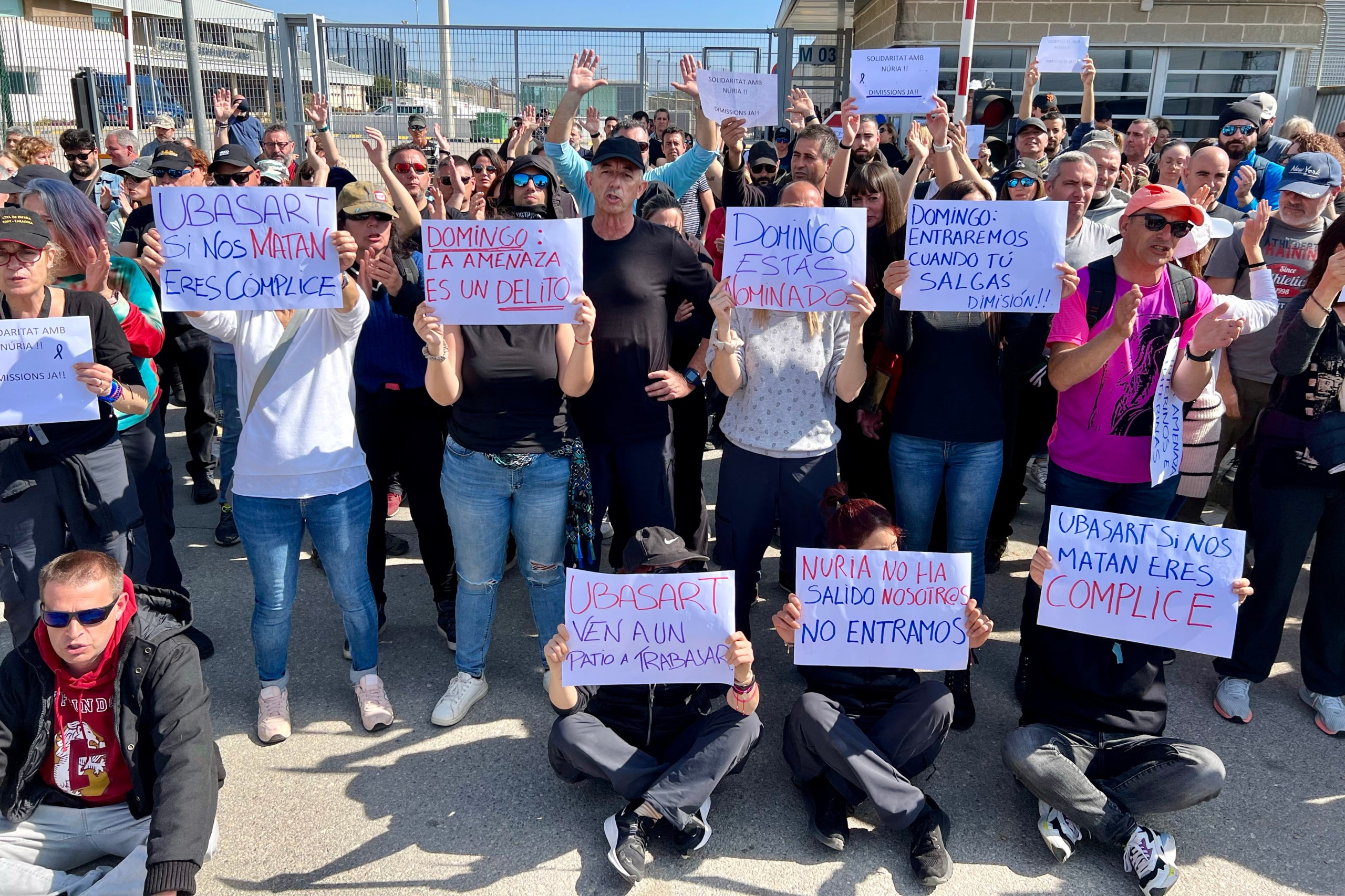 Protesta de funcionaris de presons a Quatre Camins / ACN