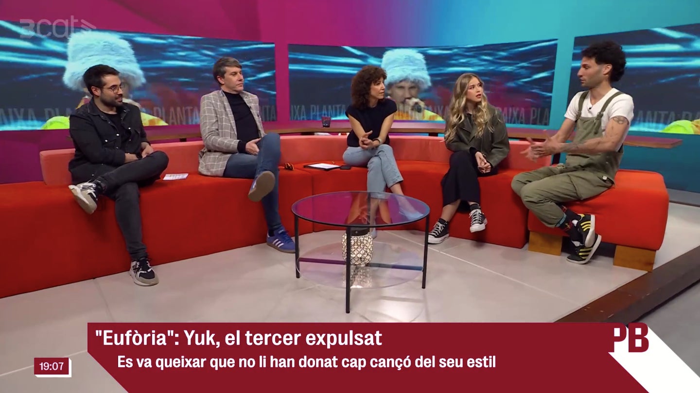 El cantant ha estat expulsat d'Eufòria - TV3