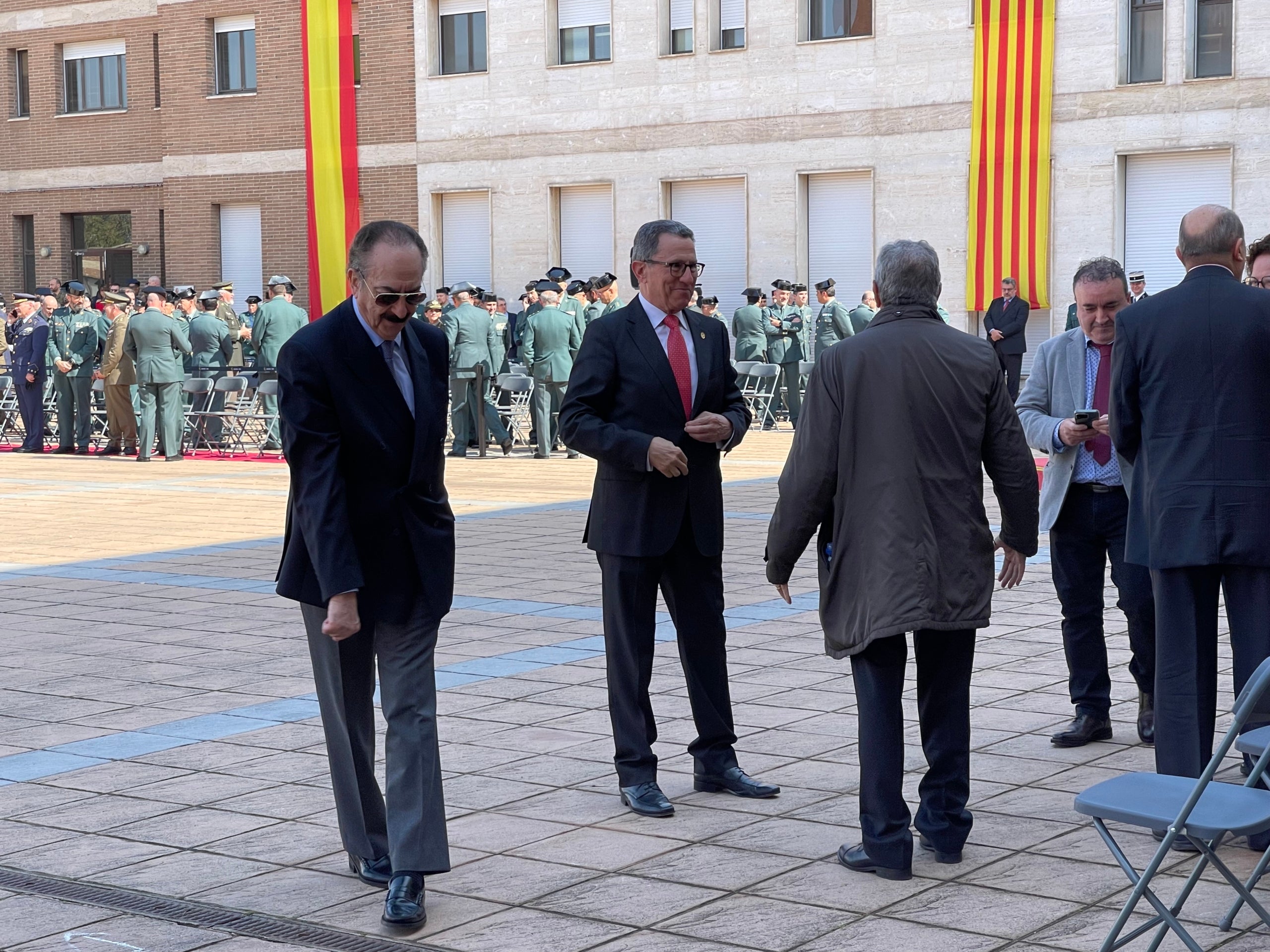 El teniente general retirado de la Guardia Civil y exjefa del cuerpo durante el Primero de Octubre, Angel Gozalo, a la toma de posesión del nuevo jefe del cuerpo en Cataluña/Quico Sallés