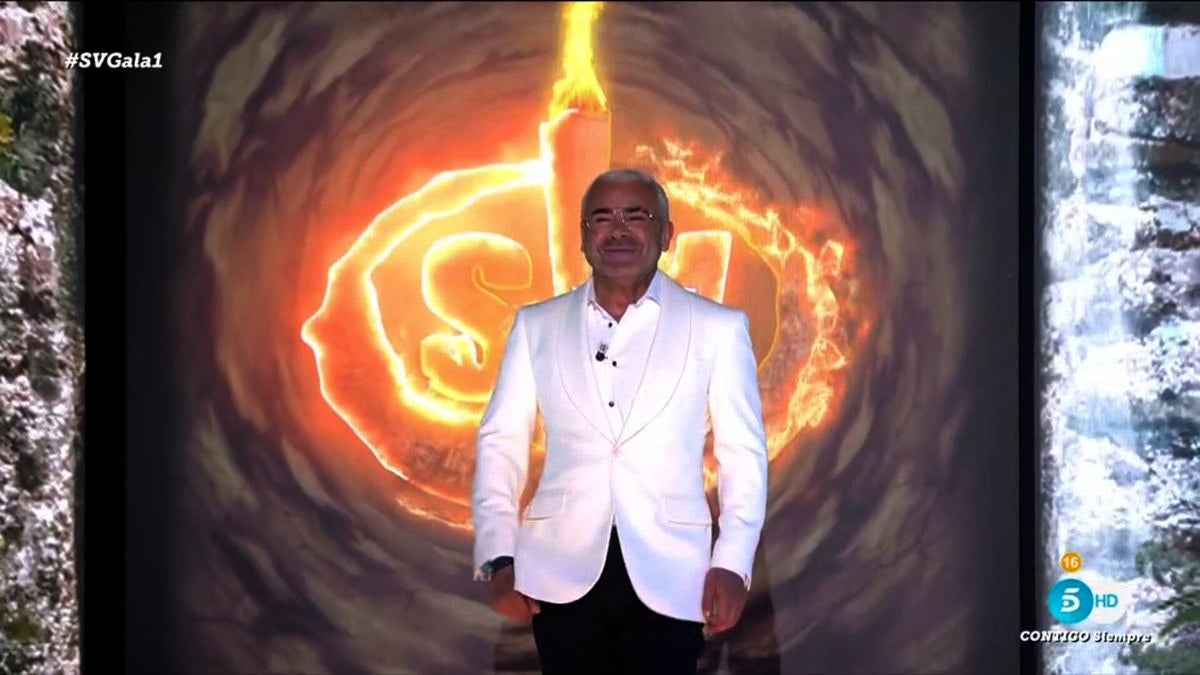 Jorge Javier Vázquez ha estat rebut amb una forta ovació - Telecinco