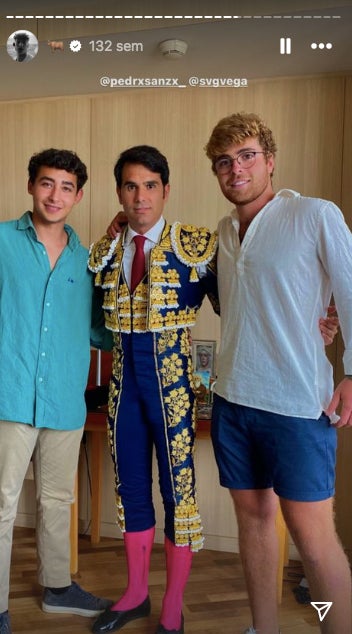 Juan del Val no oculta que és un aficionat - Instagram