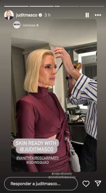 La model ha compartit fotos de la preparació - Instagram