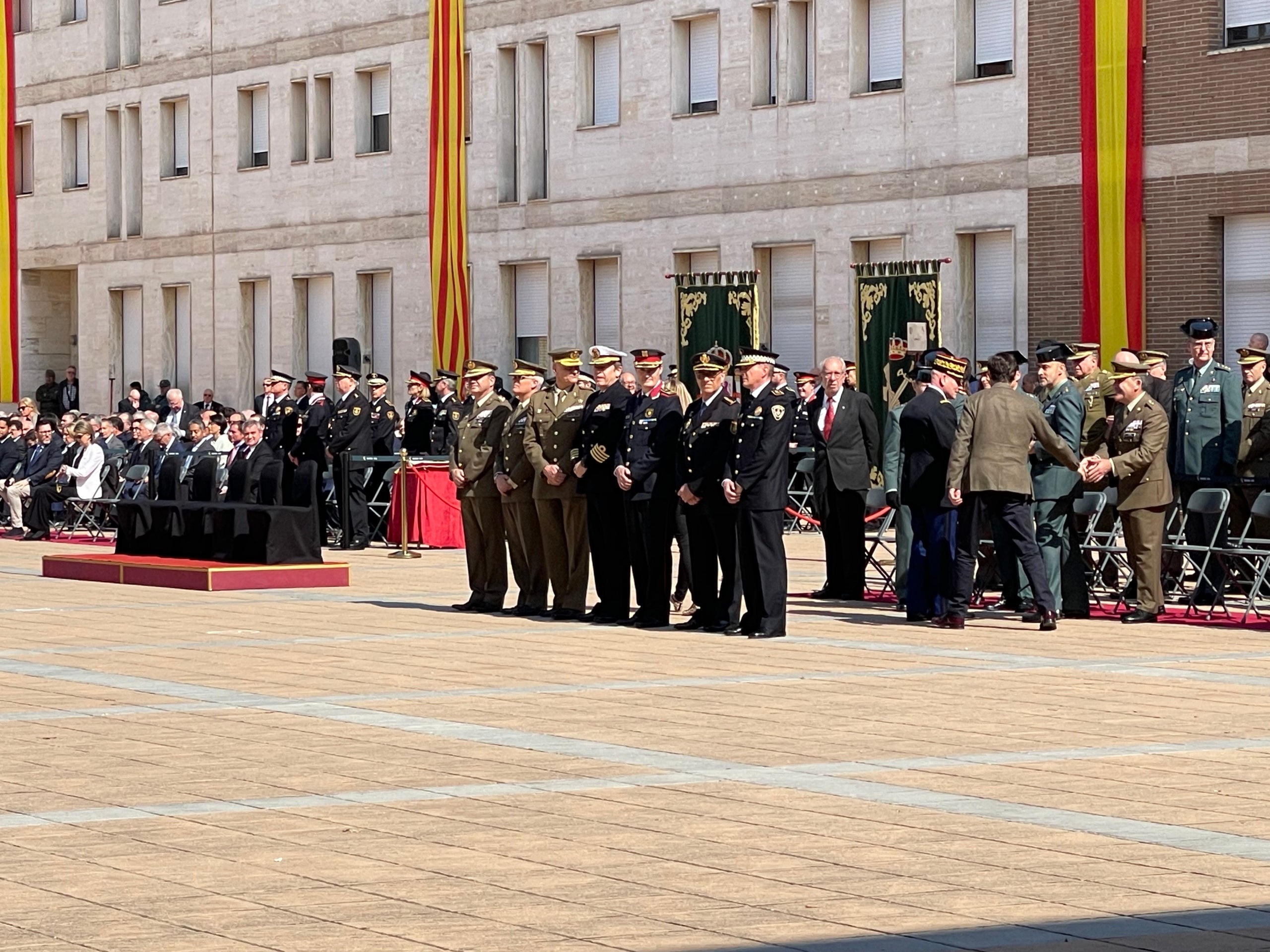 Los jefes de los cuerpos policiales en Cataluña, presentes en la toma de posesión del nuevo jefe de la Guardia Civil en Cataluña/Quico Sallés