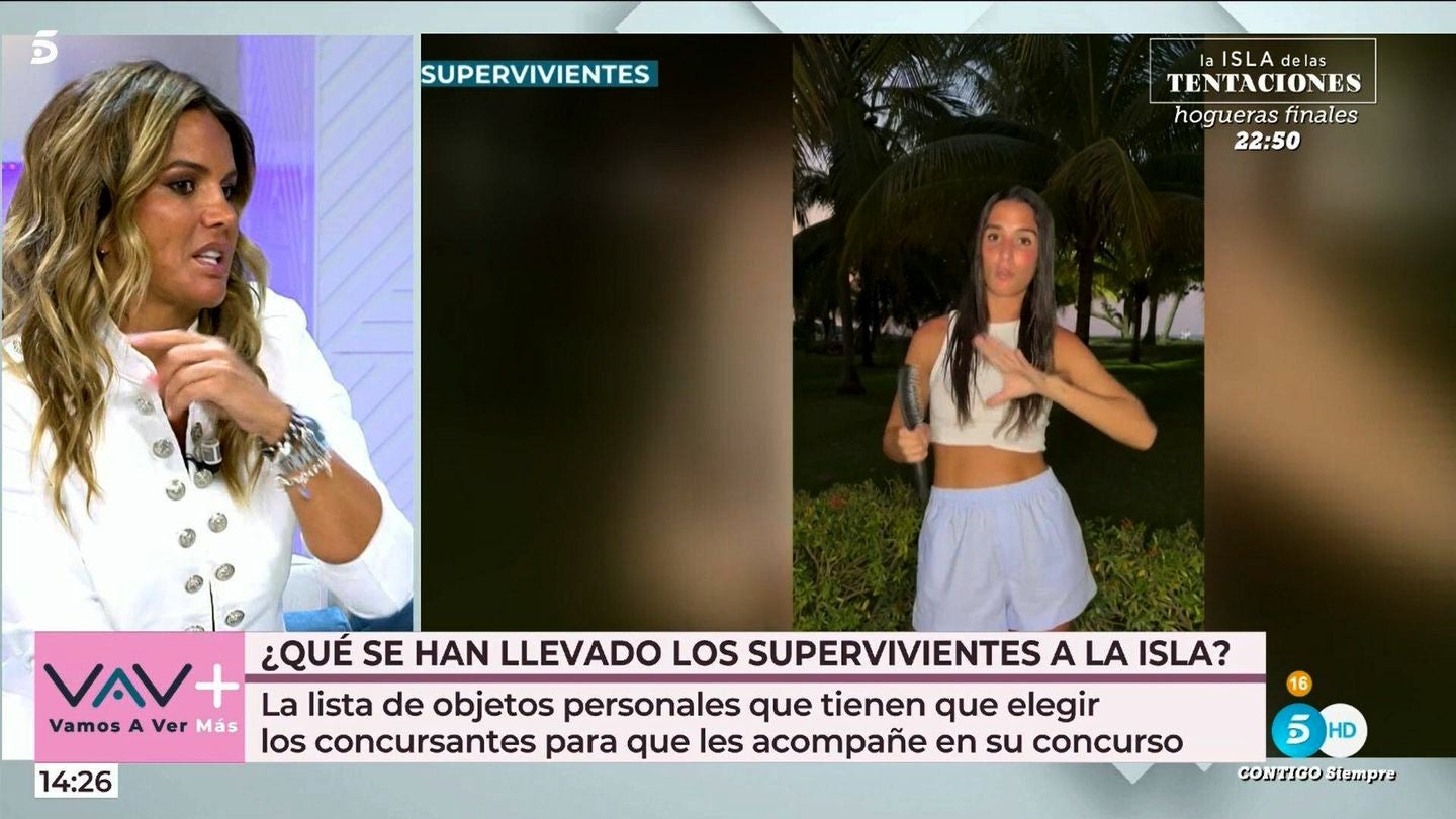 Marta López confiesa que los concursantes reciben ayuda - Telecinco 