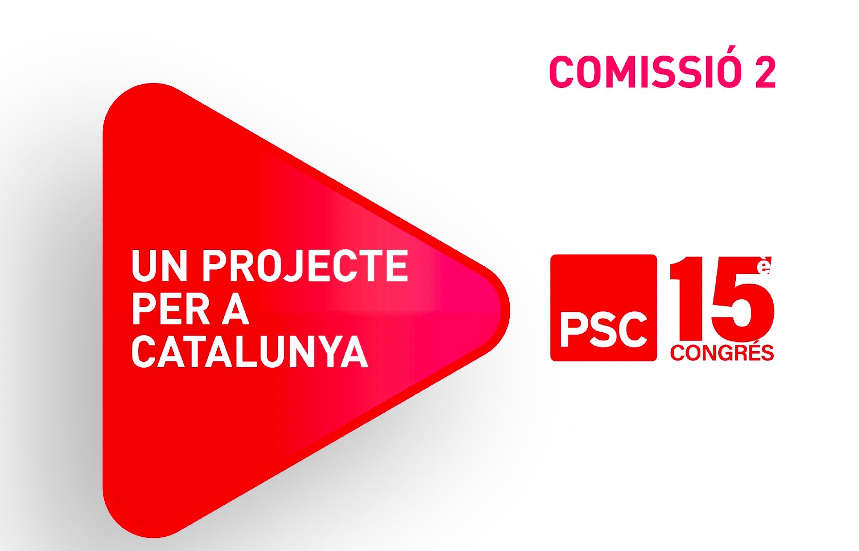 Portada de la ponència política sobre el futur de Catalunya que ha de debatre i aprovar la militància del PSC en el pròxim Congrés