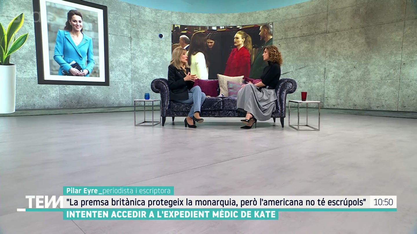 Pilar Eyre té́ una teoría sobre la desaparició de Kate Middleton - TV3
