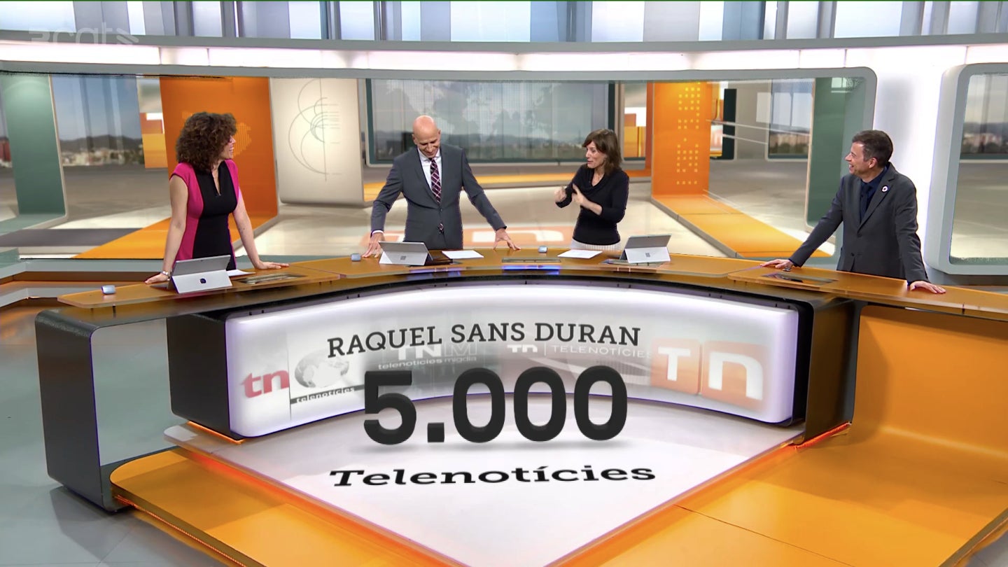 Sorprenen Raquel Sans en una data especial - TV3
