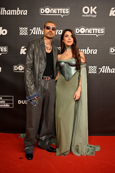 Violeta i Fabio, dels més originals a la ctifa vermella dels Premis Ídolo - Europa Press