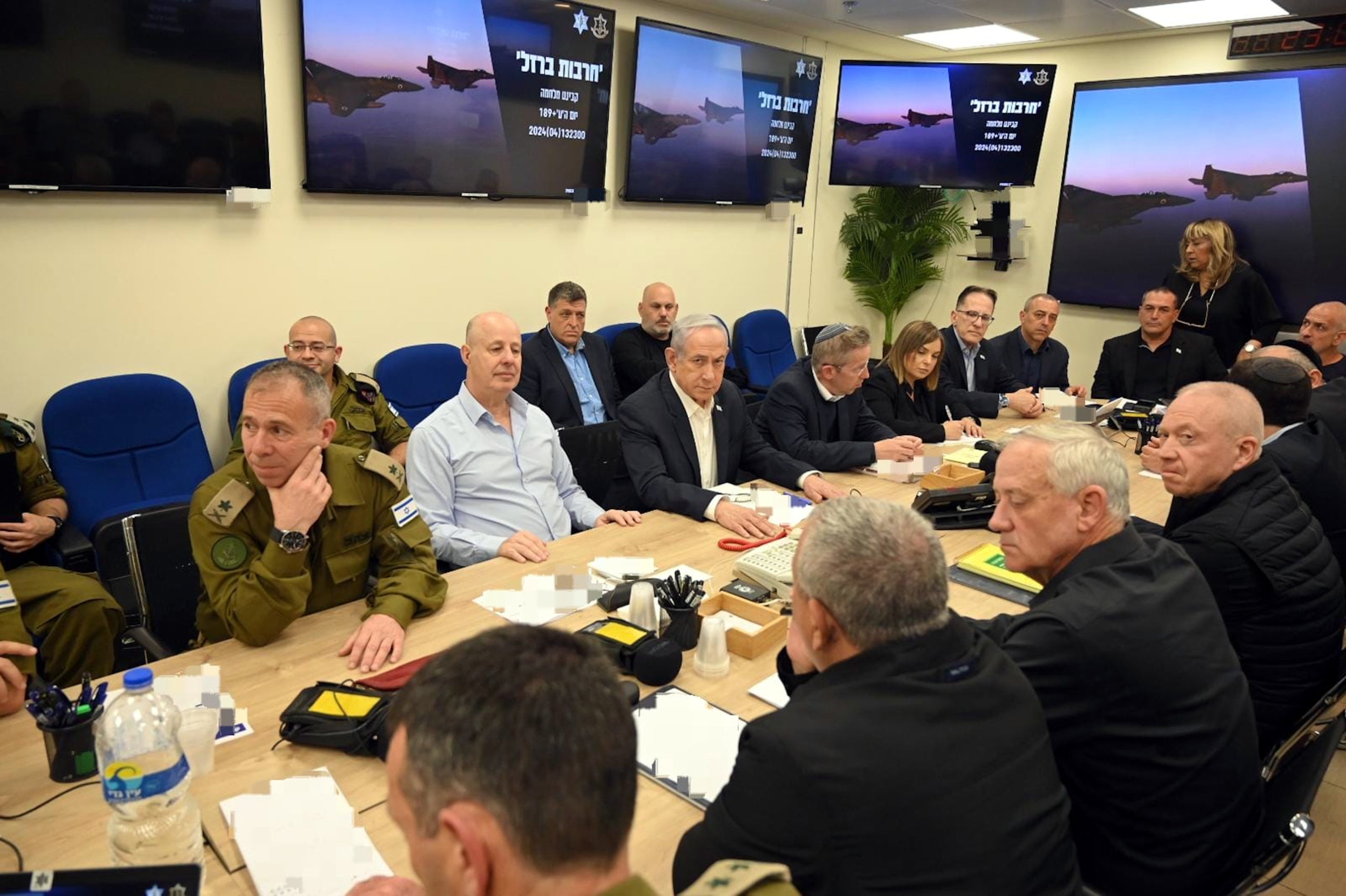 Netanyahu reunit amb el seu gabinet de guerra a Tel-Aviv per l'atac de l'Iran | Oficina del Primer Ministre d'Israel
