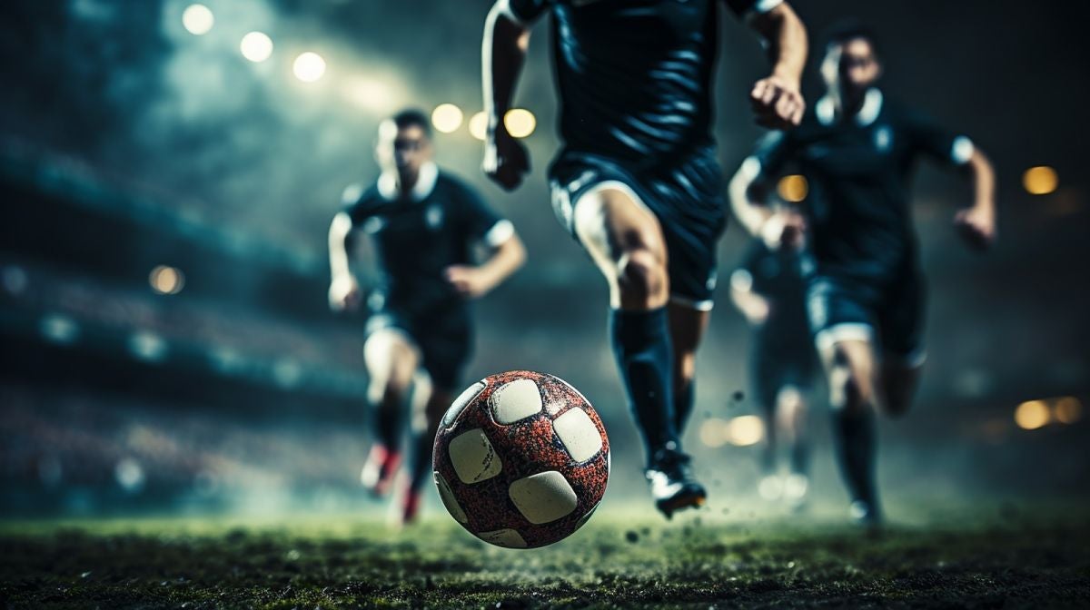 Jugadors de futbol perseguint una pilota / Servimedia