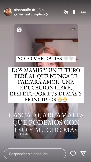 Alba Paul també ha estallado contra el odio que están recibiendo - Instagram