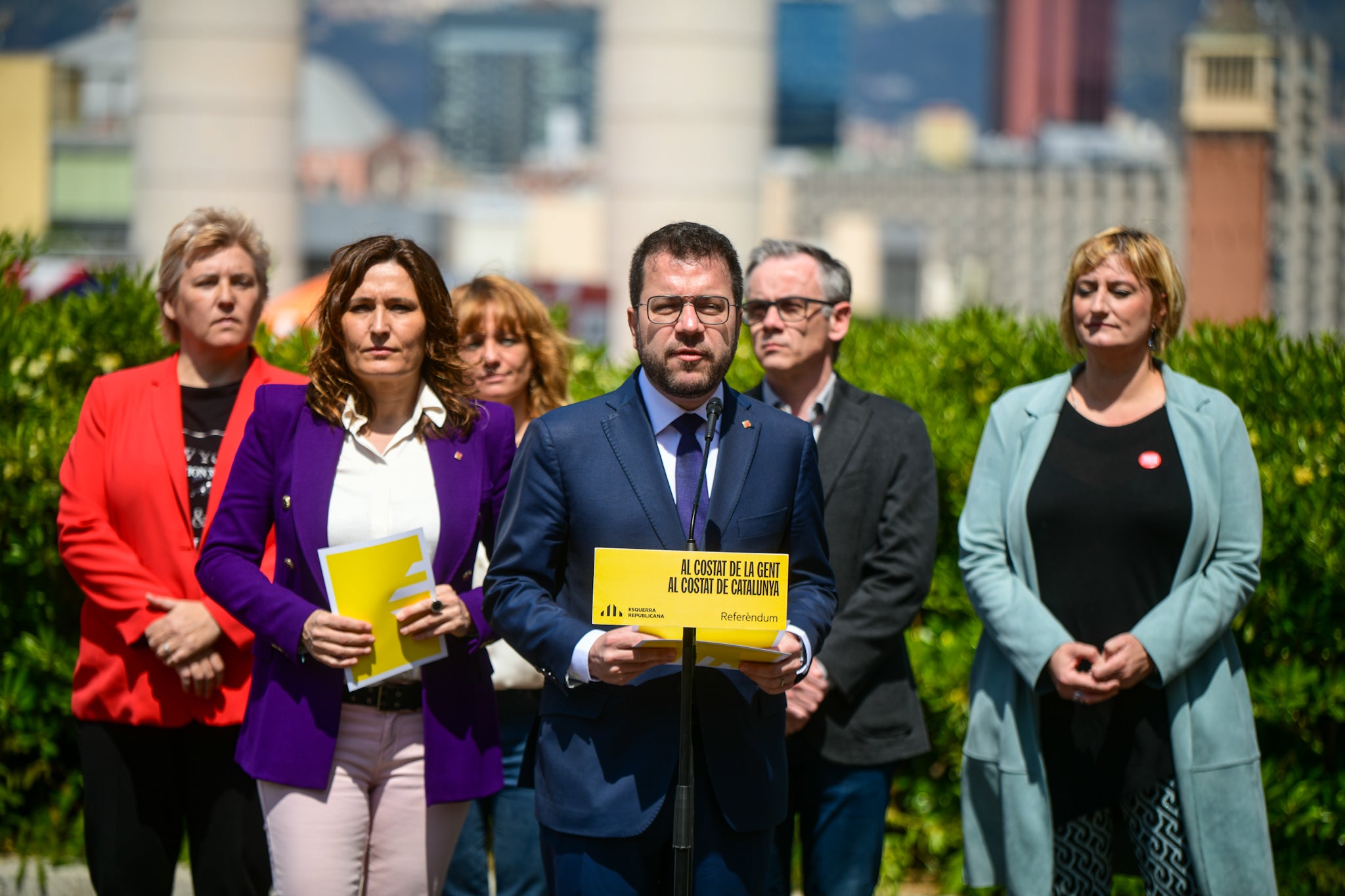 Acte d'ERC a les Quatre Columnes ERC/ MARC PUIG