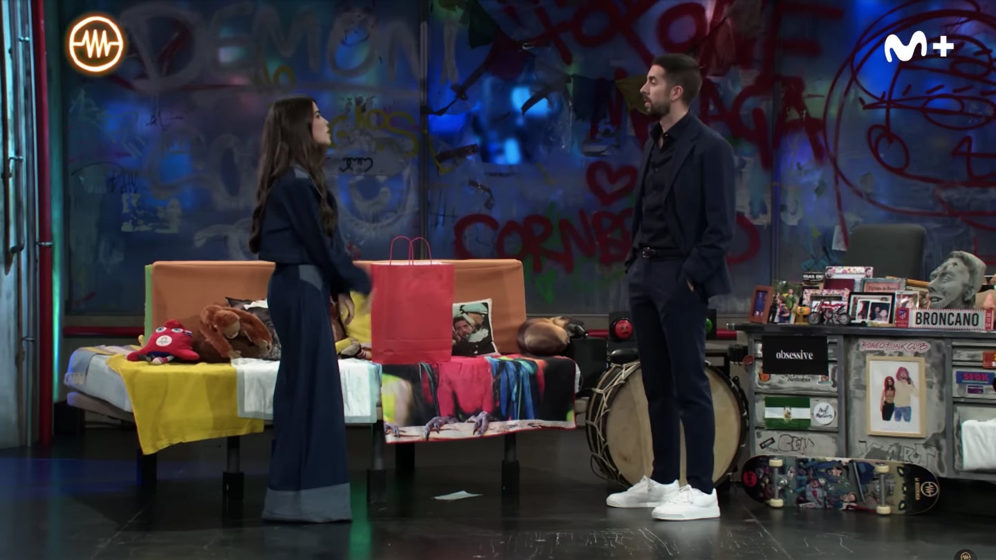 David Broncano ha interrogat la influencer - Movistar+
