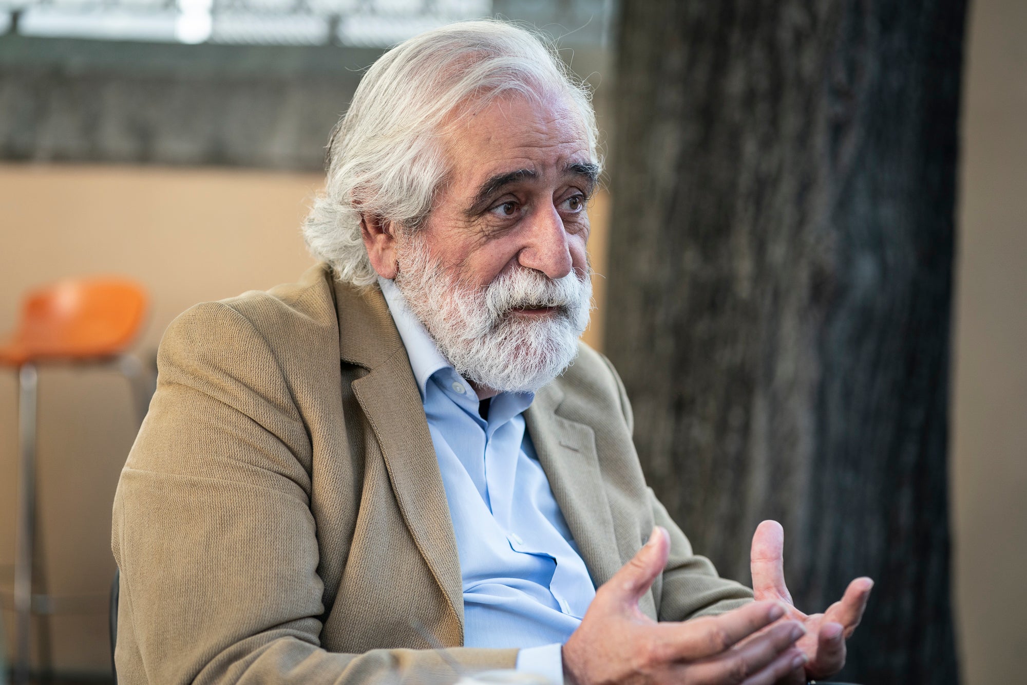 Vicenç Villatoro, escriptor i periodista. Barcelona 16-04-2024 / Mireia Comas