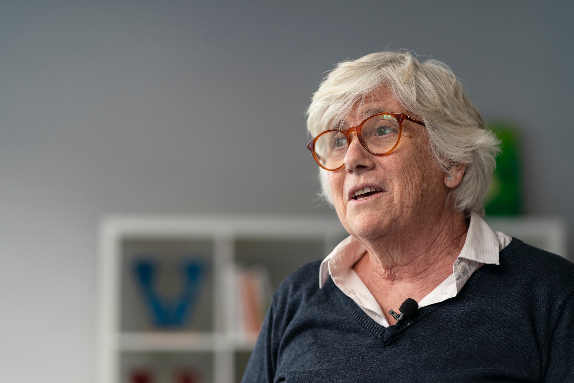 Clara Ponsatí, economista i política. Barcelona 19-04-2024 / Mireia Comas