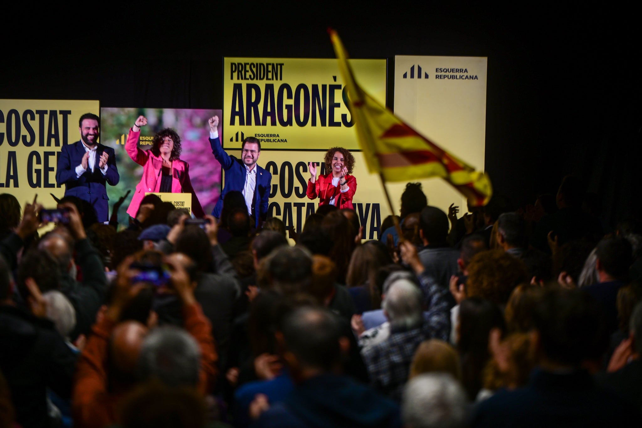 Míting d'ERC a Girona ERC/ MARC PUIG