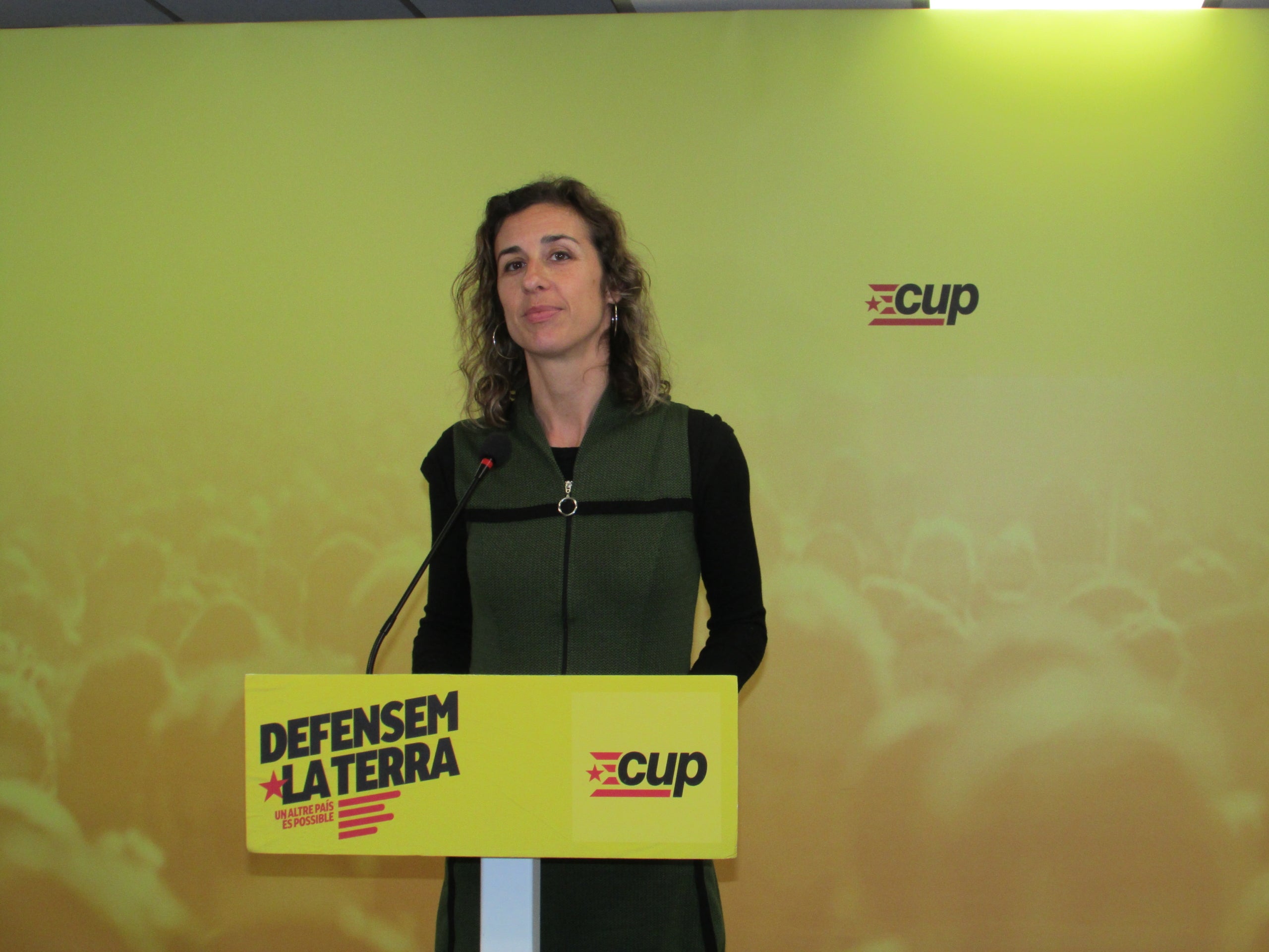 La candidata de la CUP a les eleccions del 12-M, Laia Estrada / AP