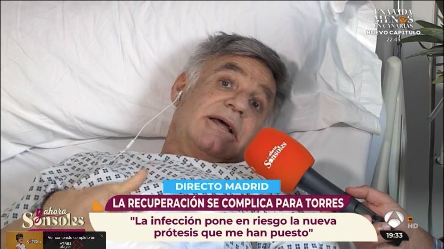 Joaquín Torres explica com es troba des de l'hospital - Antena 3