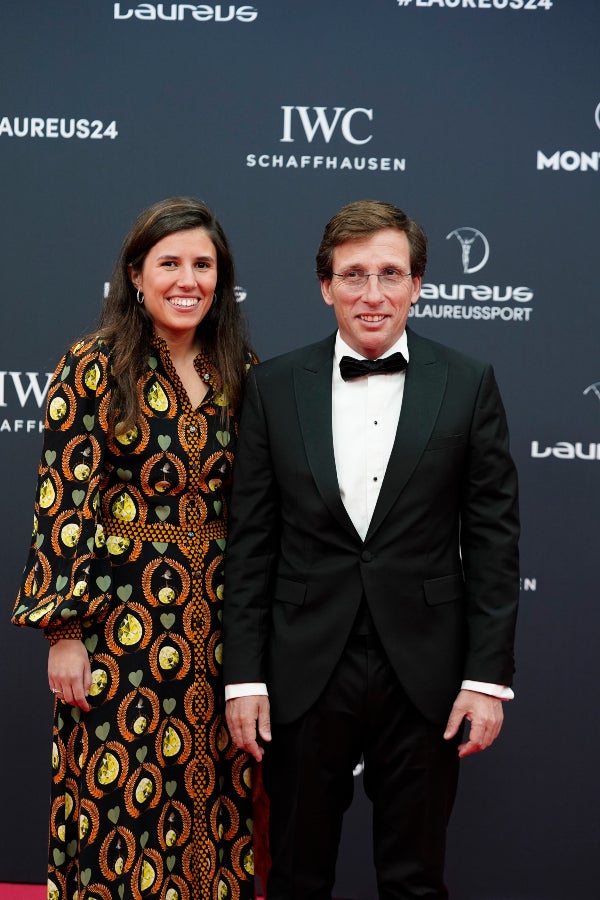 José Luis Martínez-Almeida y Teresa Urquijo, en el primer acto públic després de la boda - Europa Press