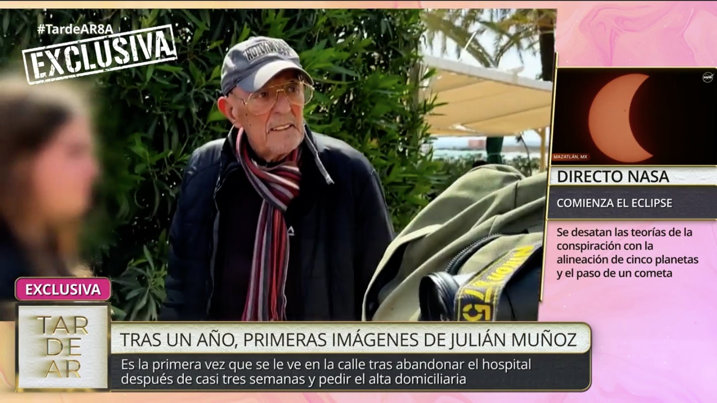 Julián Muñoz, molt empitjorat en les últimes imatges - Telecinco