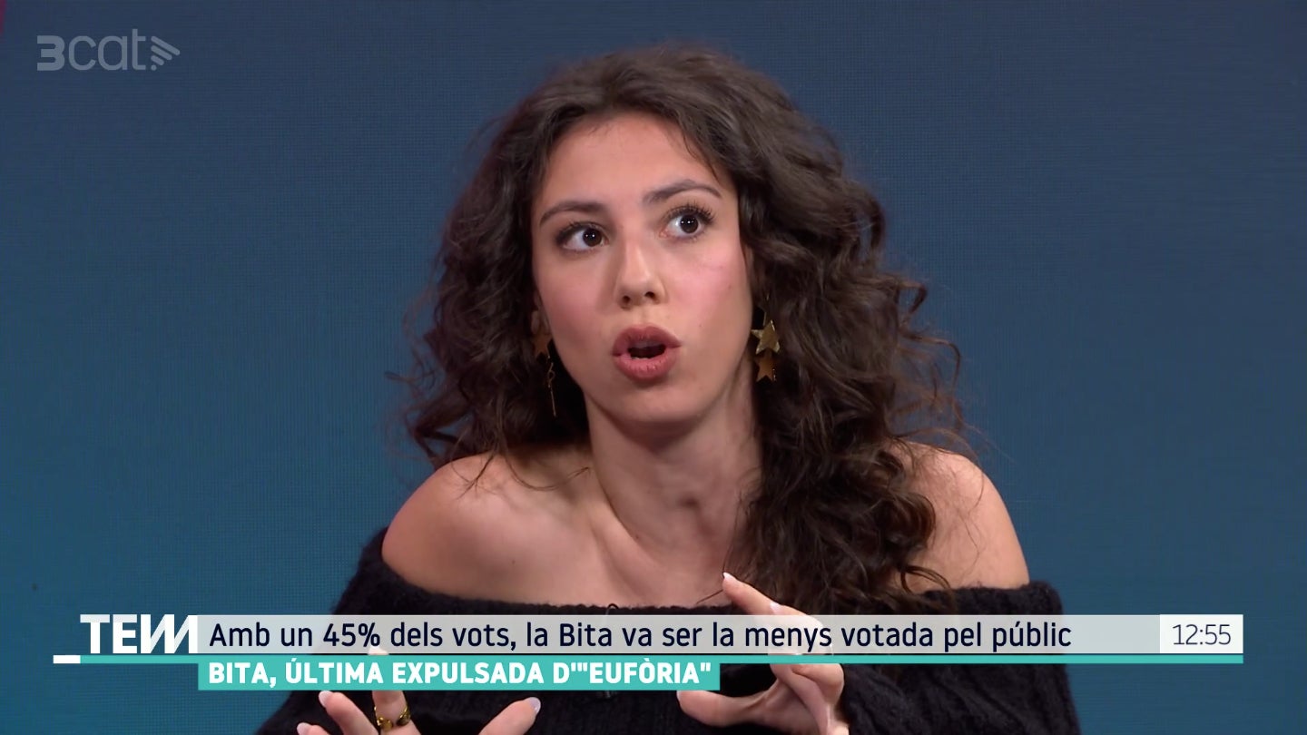 La Bita opina sobre la seva expulsió en la gala 7 d'Eufòria - TV3