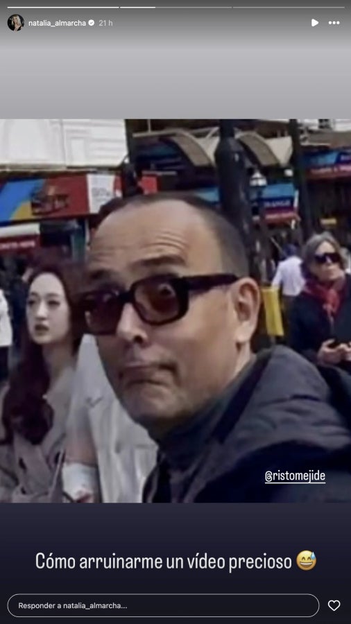 Natalia Almarcha había confirmado la reconciliació con Risto Mejide - Instagram