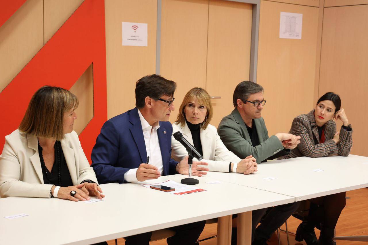 Reunió de la comissió executiva del PSC d'aquesta tarda a Sabadell/PSC