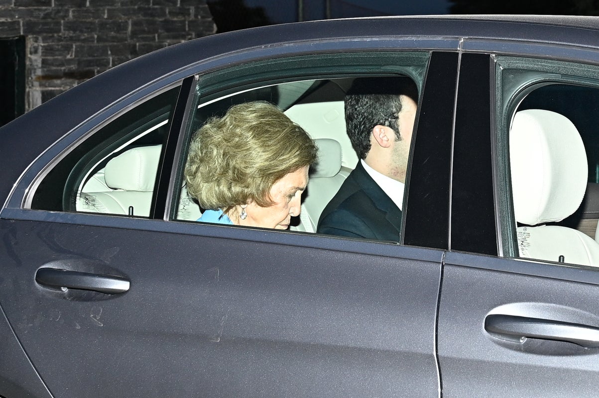 Sofia de Grècia va marxar de la boda amb Froilán - Europa Press