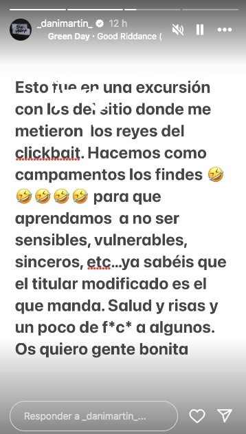 També ha criticat la premsa rosa pels titulars sobre ella - Instagram