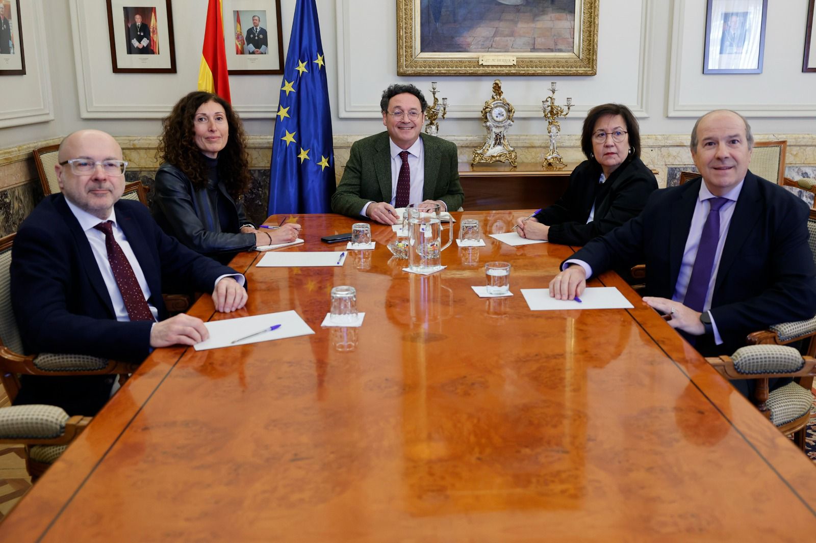La reunió del fiscal general de l'Estat amb els presidents de les associacions de fiscals del Consell Fiscal/QS
