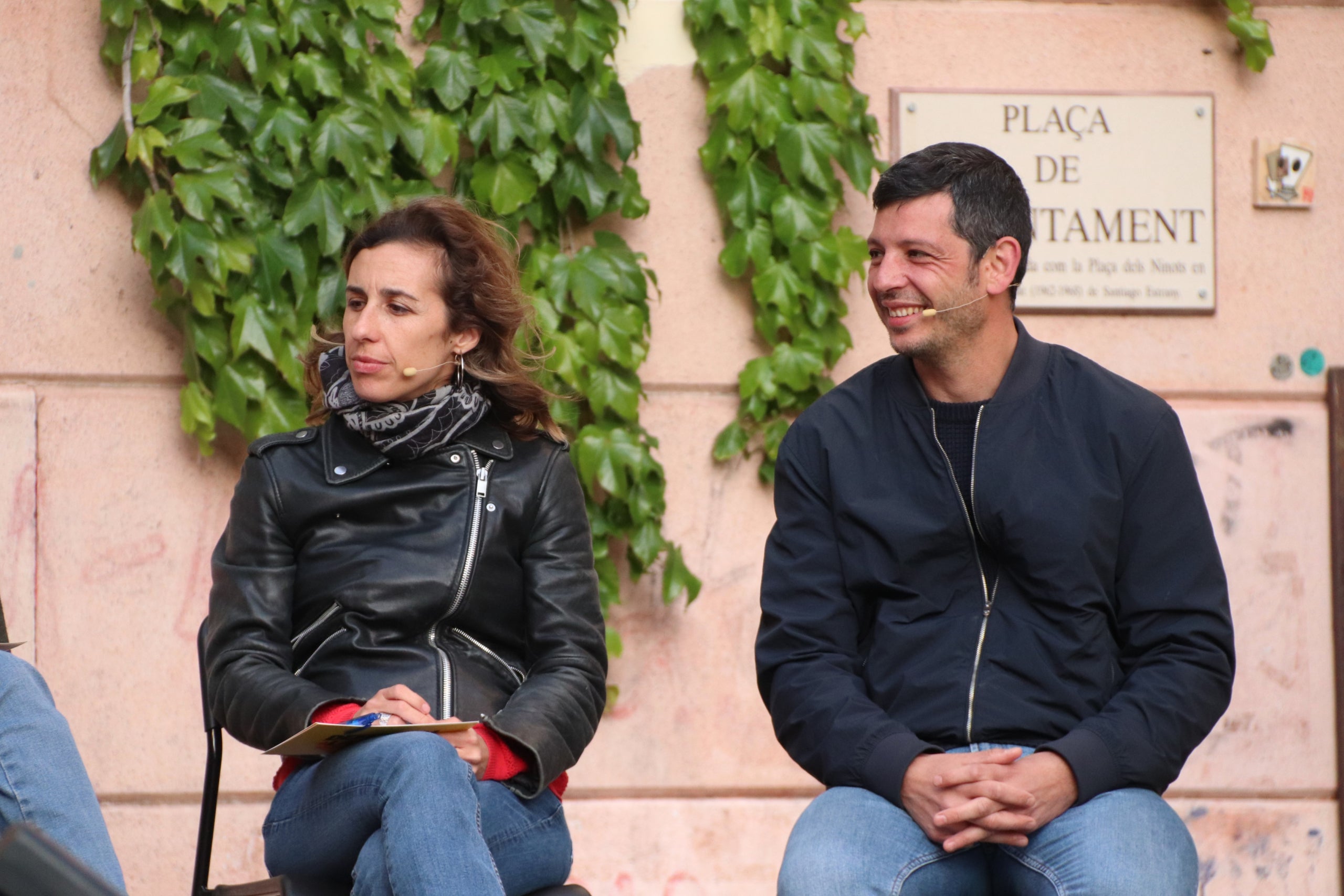 Los candidatos de la CUP por Barcelona Laia Estrada i Xavi Pellicer / ACN