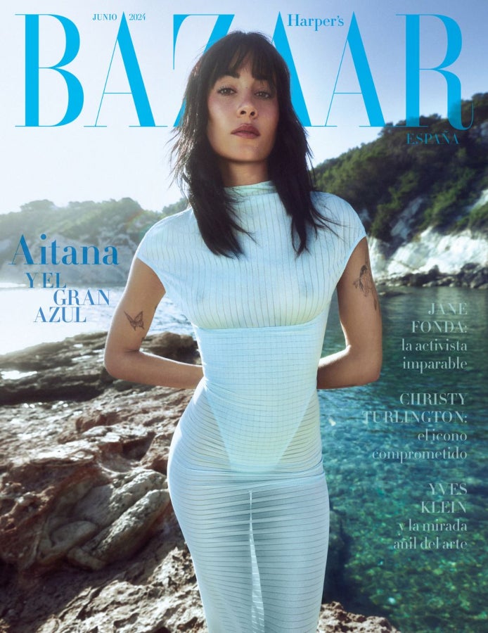 Aitana protagoniza la portada de la revista Harper's Bazaar