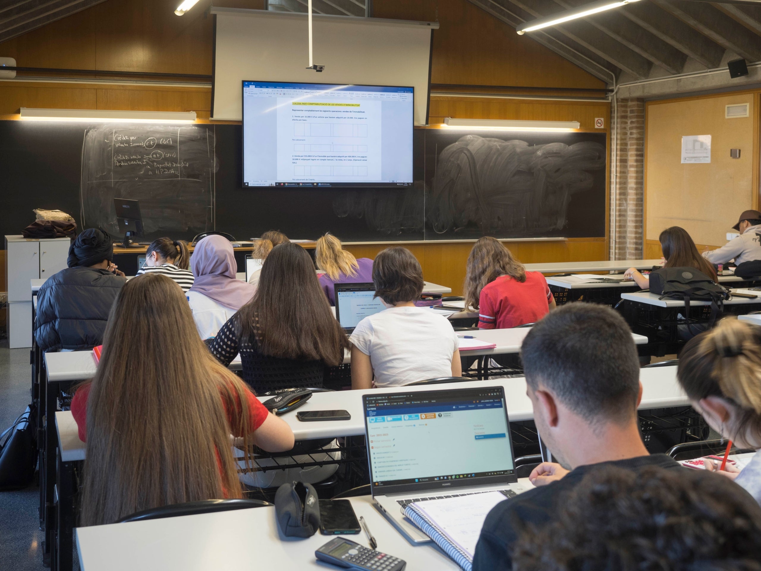 Estudiants de la UdG (foto cedida per UdG)