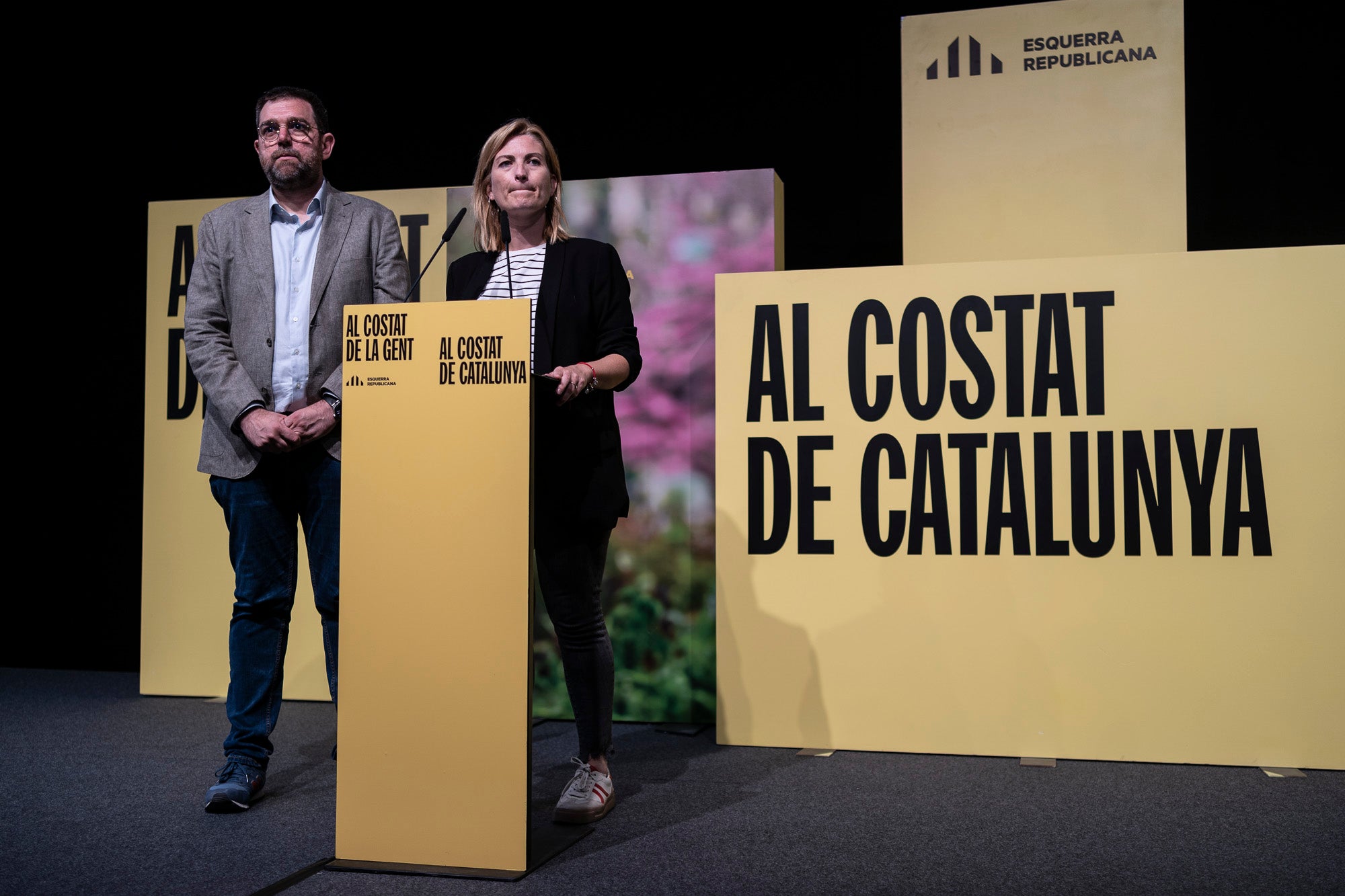 Primera compareixença d'ERC a l'Estació del Nord MIREIA COMAS