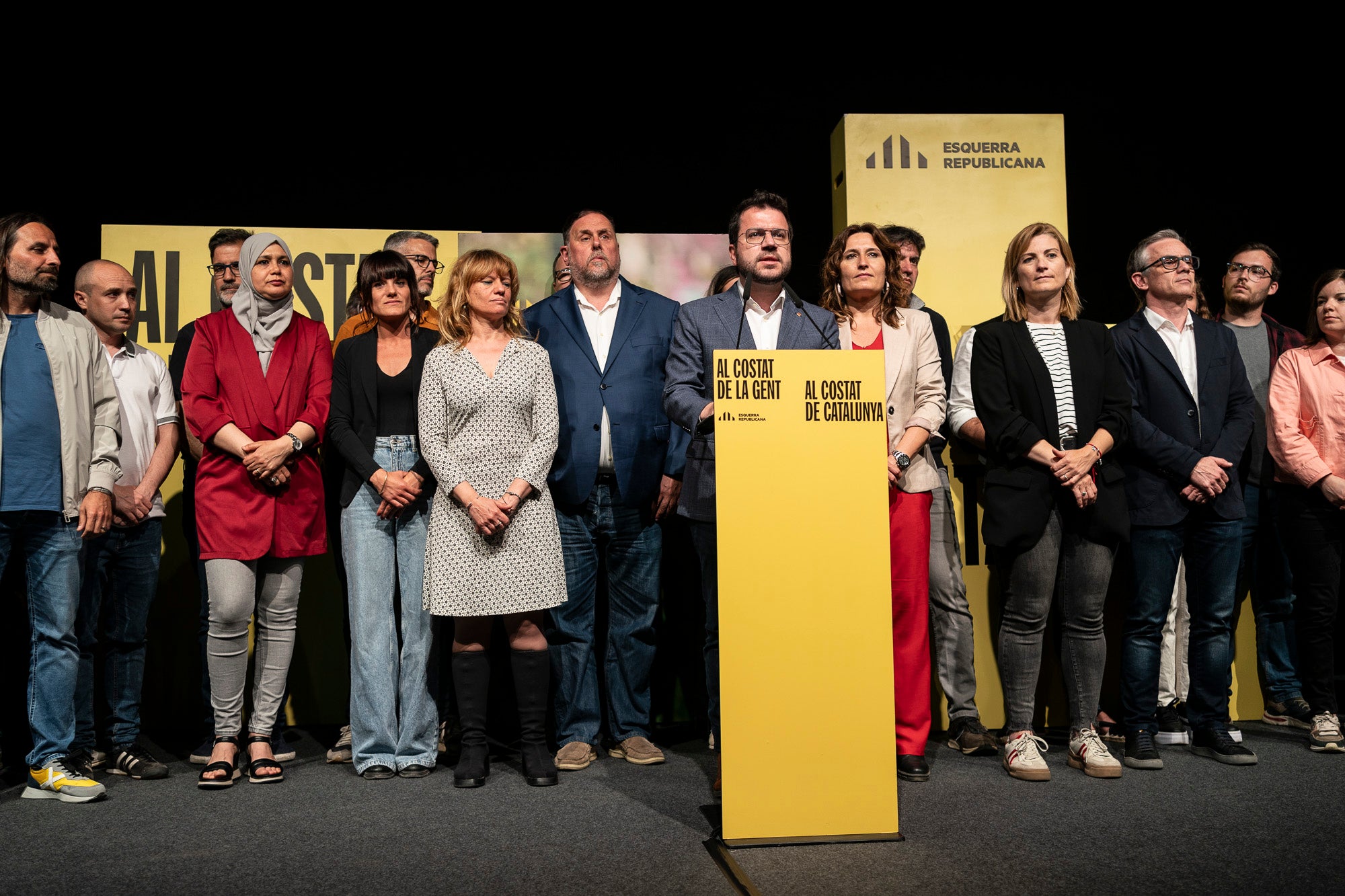 Nit electoral ERC, 12-05-2024 / Mireia Comas