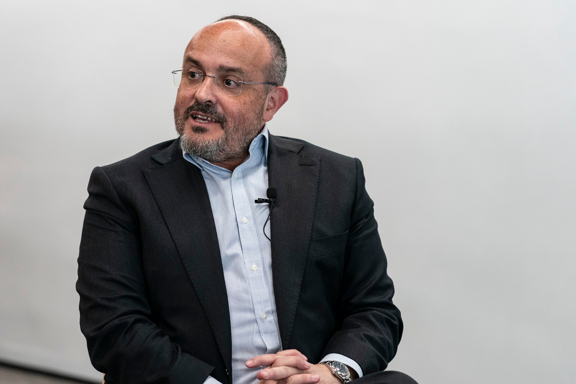 Alejandro Fernández, candidat del PP a les eleccions catalanes del 12 de maig. Barcelona 30-04-2024 / Mireia Comas