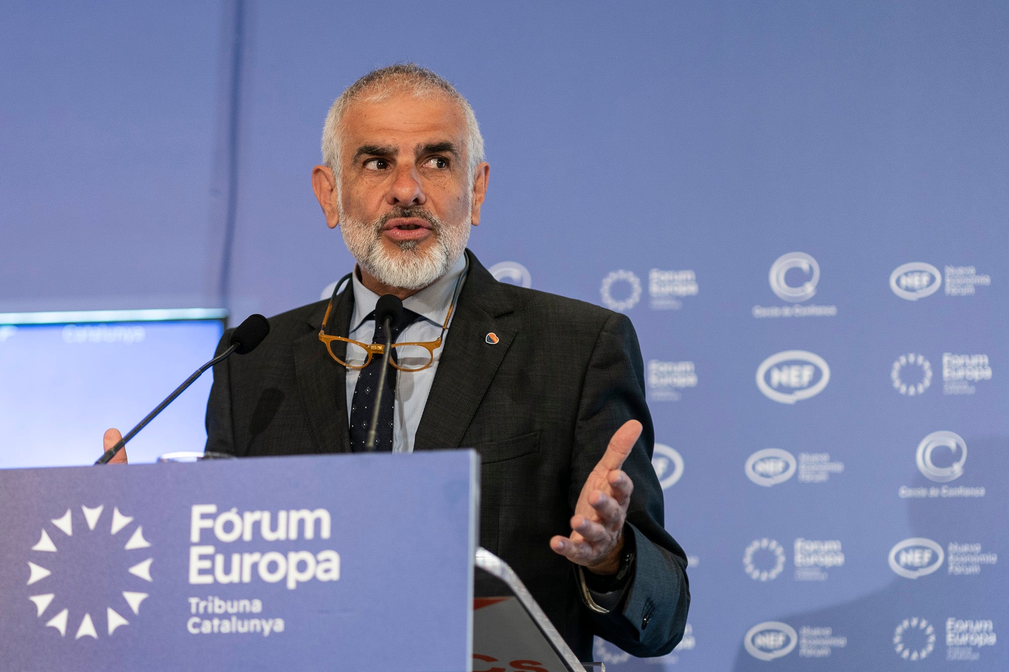 Carlos Carrizosa, president de Ciutadans al Parlament de Catalunya i candidat a la Generalitat/Mireia Comas