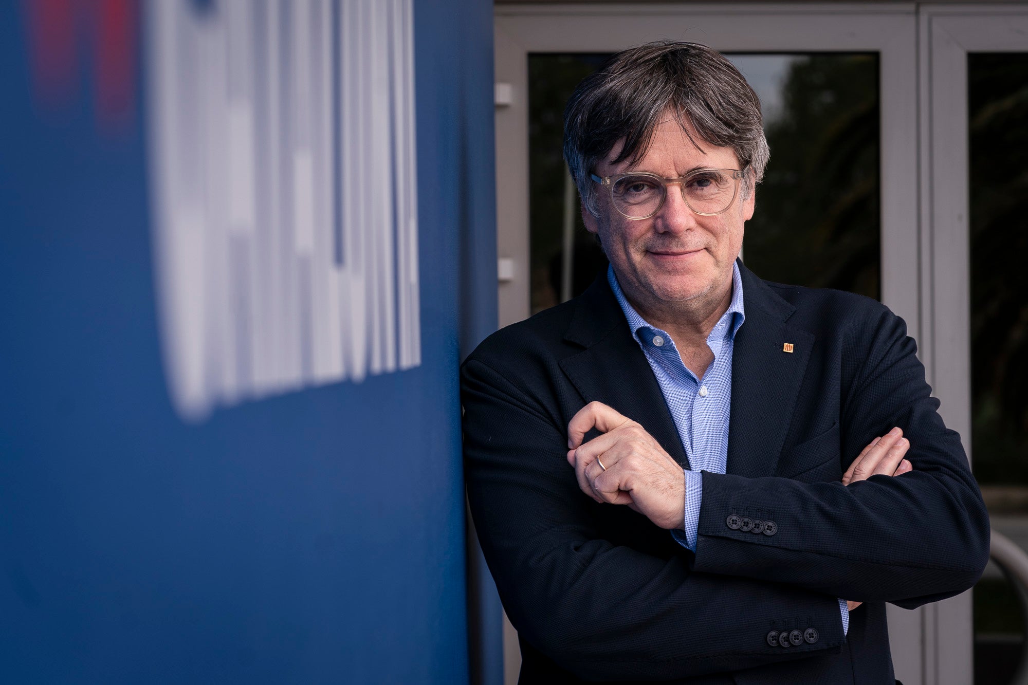 Carles Puigdemont, candidat de Junts a les eleccions del 12 de maig, Argelers 08-05-2024 / Mireia Comas