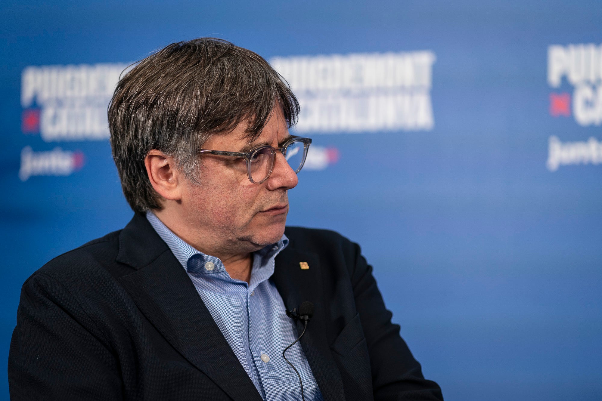 Carles Puigdemont, candidat de Junts a les eleccions del 12 de maig, Argelers 08-05-2024 / Mireia Comas