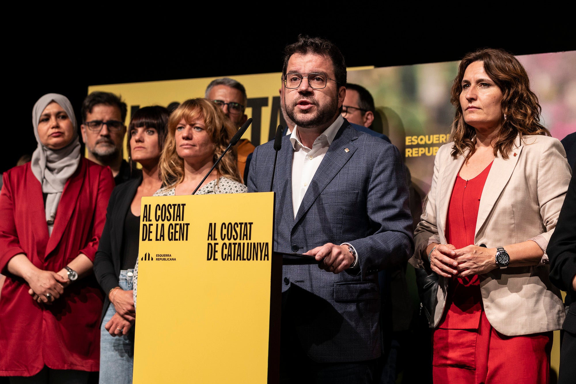 Nit electoral ERC, 12-05-2024 / Mireia Comas