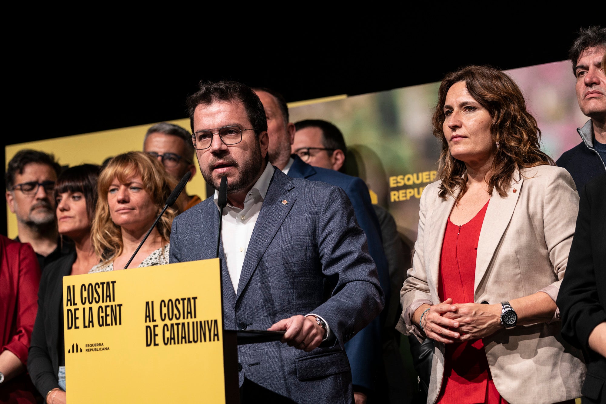 Nit electoral ERC, 12-05-2024 / Mireia Comas