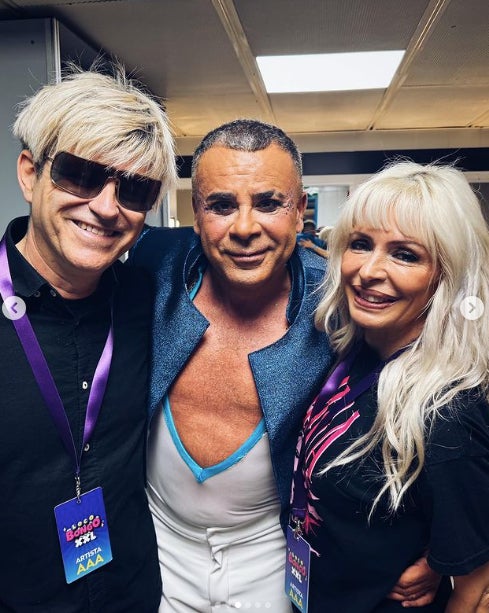 El presentador ha coincidit amb Nebulossa, els representants d'Espanya a Eurovisió - Instagram