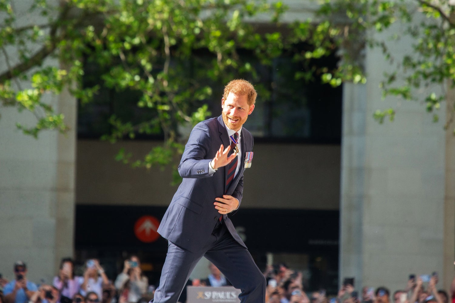 Harry d'Anglaterra, en la seva arribada a Londres - Europa Press